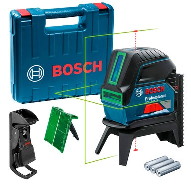 NIVELADOR LÁSER BOSCH GCL 2-15G+ KIT + RM1 COMBINADO GCL 2-15 G VERDE LANZAMIENTO