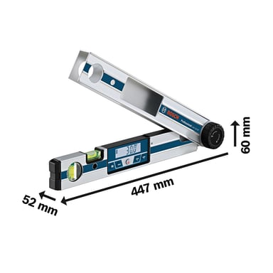 MEDIDOR DE ANGULOS GAM 220 MF BOSCH 0-220 GRADOS - 2