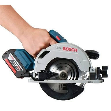 SIERRA BOSCH INALAMBRICO GKS 18V 57 BARETOOL CIRCULAR SIN BATERÍA NI CARGADOR - 4