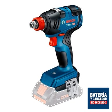 LLAVE IMPACTO BOSCH GDX 18V-200 BARETOOL 220-240 V ¼ - ½' GDX 18V-200 SIN BATERÍA - 1