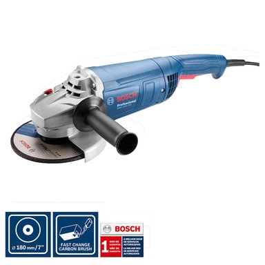 AMOLADORA ESMERIL BOSCH GWS 2200-180 TRICONTROL 2200W 7 PULG - 5