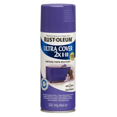 AEROSOL MULTIUSOS RUST OLEUM ULTRA COVER 2X UVA BRILLANTE 430 ML 340G