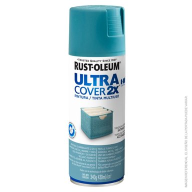 AEROSOL MULTIUSOS RUST OLEUM ULTRA COVER 2X TURQUESA 946 ML 2X SATIN 340G - 2