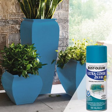 AEROSOL MULTIUSOS RUST OLEUM ULTRA COVER 2X TURQUESA 946 ML 2X SATIN 340G - 3