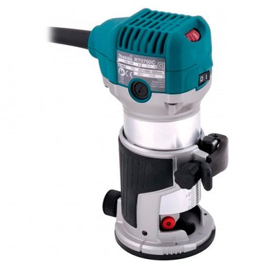 RECORTADORA RUTEADORA MAKITA RT0700C 1/4' 710W VELOCIDAD VARIABLE - 2