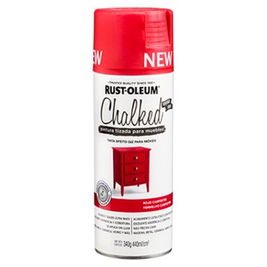 AEROSOL RUST OLEUM CHALKED AEROSOL ROJO CAMPESTRE 408 ML TIZA CHALKED 340G - 1