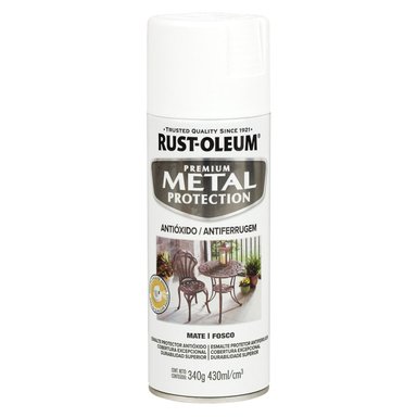 AEROSOL RUST OLEUM METAL PROTECTION BLANCO ANTICORROSIVO MATE 340G