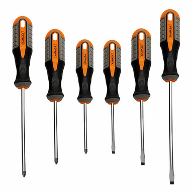 SET DESTORNILLADORES KAMASA KM945 6 PIEZAS NAR/PL