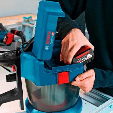 ASPIRADORA INALÁMBRICA BOSCH GAS 18V-10 L 18V (BARETOOL) - 3