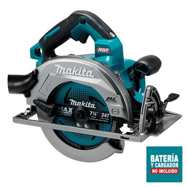 SIERRA CIRCULAR MAKITA 7-1/4' XGT 40V BL ADT AFT XPT SIN BATERÍA