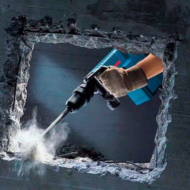 MARTILLO DEMOLEDOR GSH 11 E BOSCH + KIT DE MANTENIMIENTO - 4