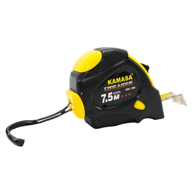 WINCHA PLÁSTICA COLOR 7.5MX25M KAMASA KM708