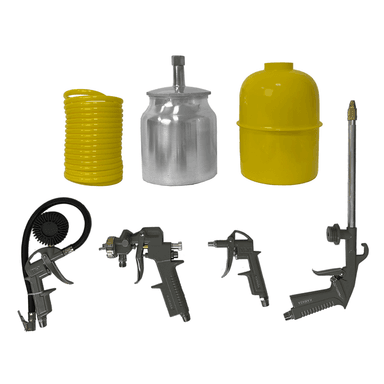 SET PISTOLA PARA PINTAR KAMASA KM1973 5 PIEZAS - 1