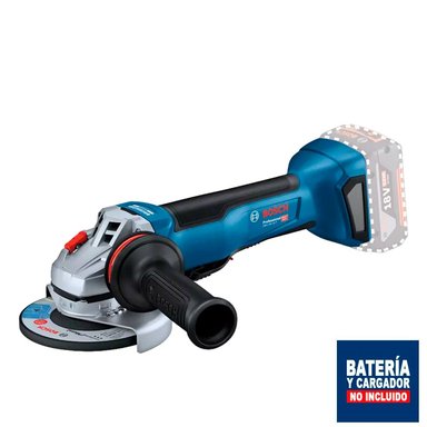 ESMERIL ANGULAR BOSCH AMOLADORA GWS 18V-10 P 18V BARETOOL