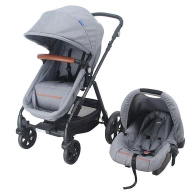COCHE TRAVEL SYSTEM INFANTI CLOUD GREY GRIS
