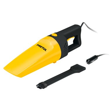 ASPIRADORA PARA AUTO 12V ASP-12V-P PRETUL