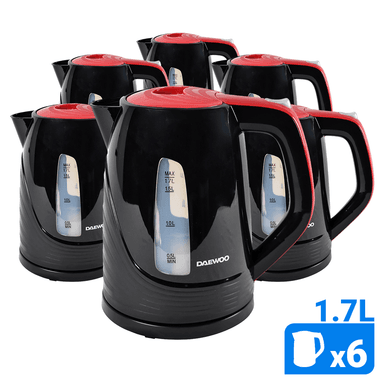 HERVIDOR ELÉCTRICO DAEWOO 1.7L PACK X6