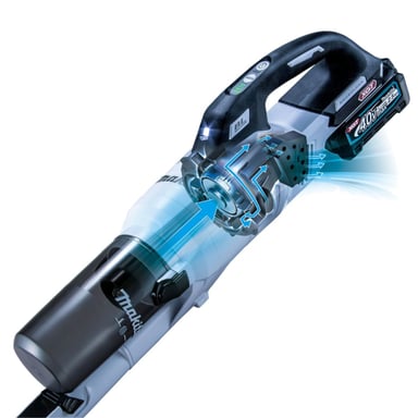 ASPIRADORA MAKITA 40V XGT CL003G TIPO ESCOBA ALTA SUCCIÓN (BARETOOL) - 2