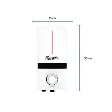 RAPIDUCHA ELÉCTRICA ROTOPLAS SPAZIO 5500W BLANCO - 2