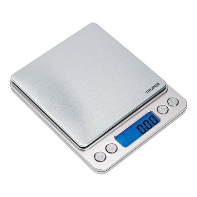 Bascula Digital Precisión de Bolsillo Truper BASE-05B 500g