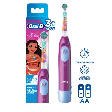 CEPILLO DENTAL ELÉCTRICO ORAL-B DISNEY PRINCESS 1 UNIDAD