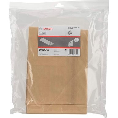 BOLSAS DE PAPEL PARA ASPIRADORA GAS 35 BOSCH X5 UNIDADES - 2
