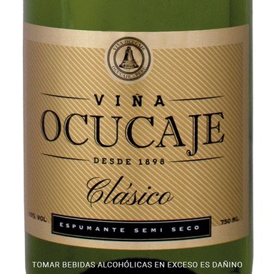 VINO CLÁSICO ESPUMANTE OCUCAJE 750 ML - 2
