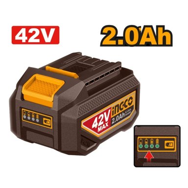 TALADRO PERCUTOR INGCO 42V 69NM BRUSHLESS + KIT CIDLI426981 - 4