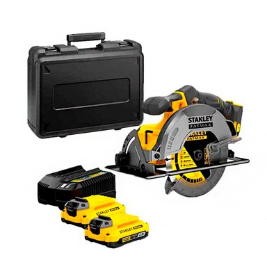 SIERRA CIRCULAR 7 1/4' 20 V FATMAX STANLEY SBC550D2K 2 BATERIA - 1