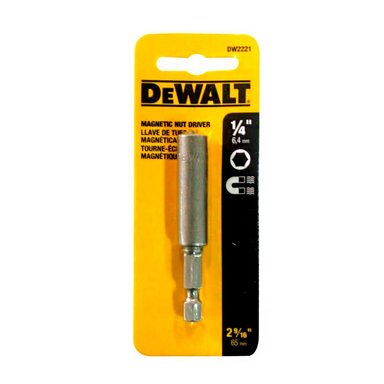 DADO HEXAGONAL 1/4' PUNTA PARA ATORNILLAR MAGNÉTICO DEWALT - 2