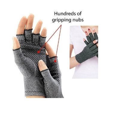 GUANTES COMPRESIÓN ARTRITIS ANTIDESLIZANTES TALLA L