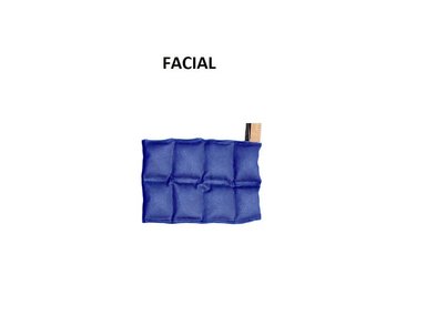 COMPRESAS SEMILLAS TERAPIA AZUL FACIAL
