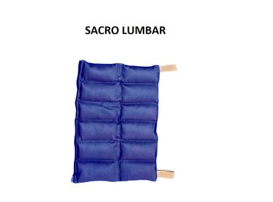 COMPRESA S SEMILLAS TERAPIA AZUL SACRO LUMBAR