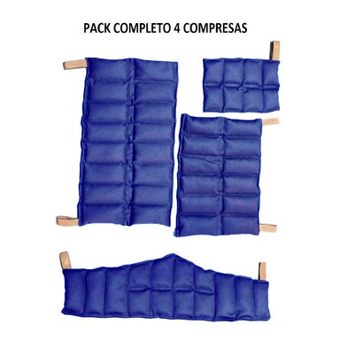 COMPRESA TERAPIA AZUL PACK COMPLETO 4