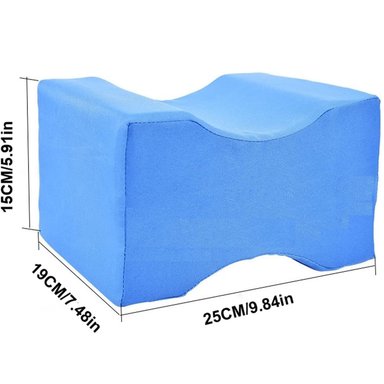 COJIN PIERNAS VISCOELASTICO GEL + FUNDA AZULINO - 3