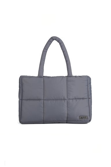 BOLSO PUFFER SILVER AFIT (EVERYDAY BAG)