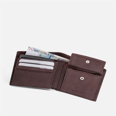 BILLETERA RENZO COSTA W LUX19 68654502 MARRÓN WLUX 19 C6865 4502 34 COFFEE - 2