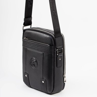 MORRAL RENZO COSTA MRC 2256 NEGRO MEDIANO CON LOGO EMBOZADOLUX - 4
