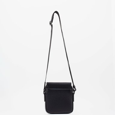 MORRAL RENZO COSTA MRC 2268 NEGRO PEQUEÑO CON LOGO EMBOZADO 1LUX - 2