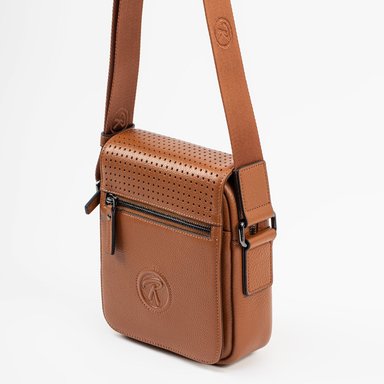 MORRAL RENZO COSTA MRC 2268 CAMEL PEQUEÑO CON LOGO EMBOZADO 10 YELLOW LUX - 4