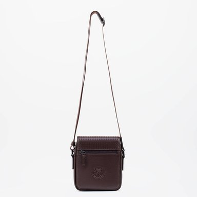 MORRAL RENZO COSTA MRC 2268 MARRÓN PEQUEÑO CON LOGO EMBOZADO 6 DK LUX