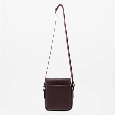 MORRAL RENZO COSTA MRC 2268 MARRÓN PEQUEÑO CON LOGO EMBOZADO 6 DK LUX - 2