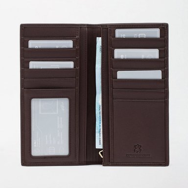 RENZO COSTA-BILLETERA  WPC 2164 6 DK BROWN LUX - 3