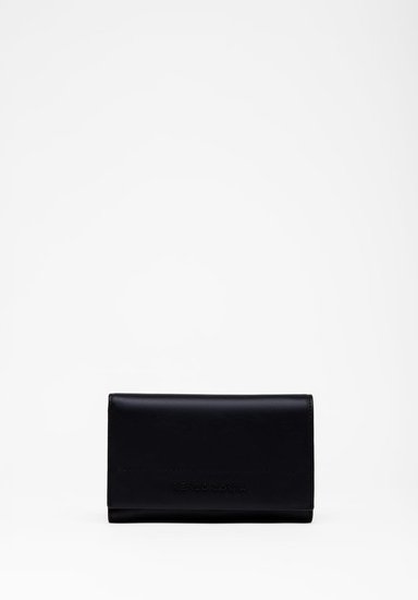 RENZO COSTA-BILLETERA BRIANA MEDIANA WPD 2429 S28 NERO LUX - 1