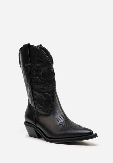 RENZO COSTA-BOTAS TEXANAS RODEO SHINE BTD 2404 NEGRO - 3