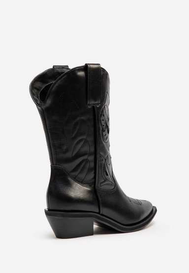 RENZO COSTA-BOTAS TEXANAS RODEO SHINE BTD 2404 NEGRO - 4