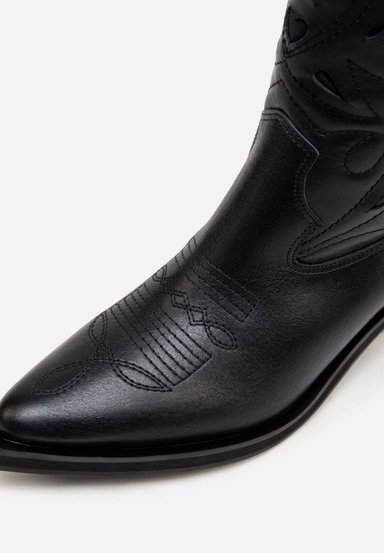 RENZO COSTA-BOTAS TEXANAS RODEO SHINE BTD 2404 NEGRO - 5