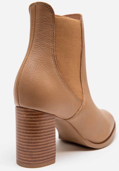 RENZO COSTA-BOTINES CHELSEA LINA BTD 2503 CAMEL - 5