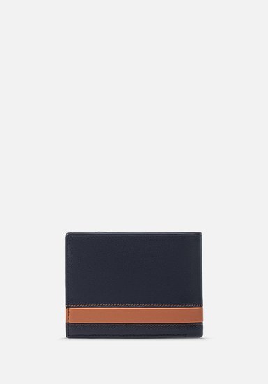 RENZO COSTA-BILLETERA  WPC 2166 4 BLUE / 10 YELLOW BROWN LUX - 2