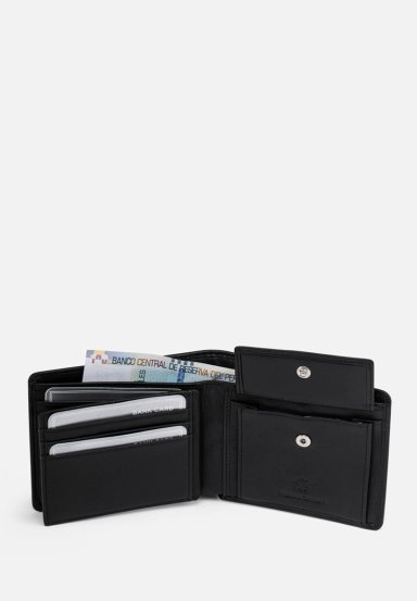 RENZO COSTA-BILLETERA CAMUFLADA WLUX - 18 A5489 - 4502 BLACK - 4